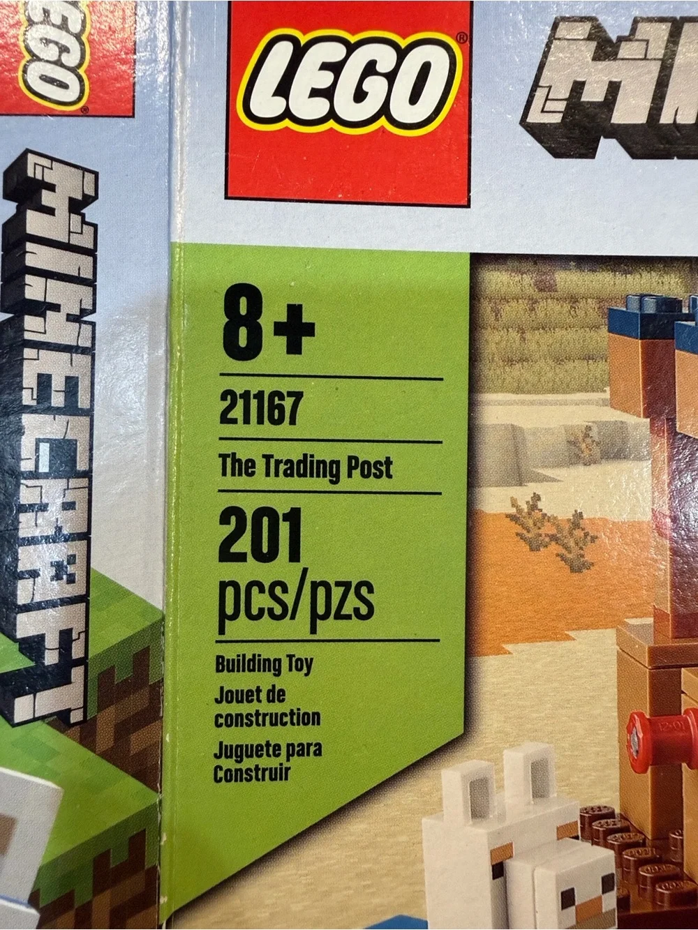 Lego minecraft set